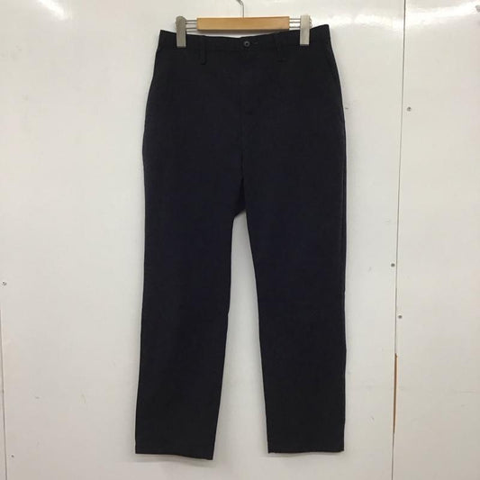 シップスカラーズ SHIPS COLORS パンツ スラックス スラックスパンツ ワイドパンツ ストレッチパンツ M 無地 紺 / ネイビー /  メンズ USED 古着 中古 10137657