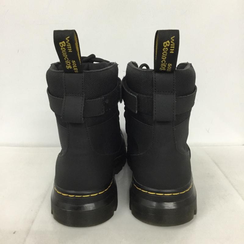ドクターマーチン Dr.Martens ブーツ 一般 COMBS TECH レースアップブーツ UK8 US：9 無地 黒 / ブラック /  メンズ USED 古着 中古 10131821