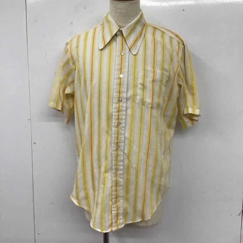 古着 USED シャツ、ブラウス 半袖 70s　CAMPUS L ストライプ マルチカラー / マルチカラー /  メンズ USED 古着 中古 10117465