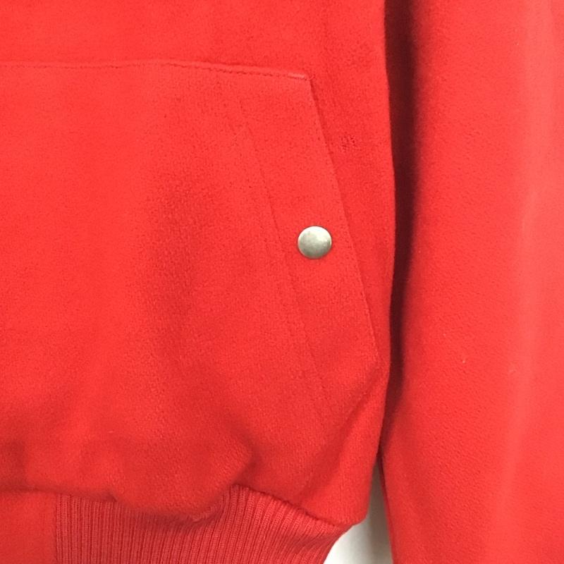 ポロバイラルフローレン Polo by RALPH LAUREN ジャケット、上着 ジャケット、ブレザー ジップアップジャケット アウター 古着 スタンドカラー M 無地 赤 / レッド /  メンズ USED 古着 中古 10140826