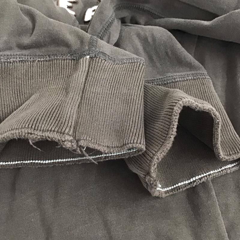 アバクロンビーアンドフィッチ ABERCROMBIE&FITCH カットソー 長袖 長袖カットソー プリントカットソー クルーネック S ロゴ、文字 茶 / ブラウン /  メンズ USED 古着 中古 10140123