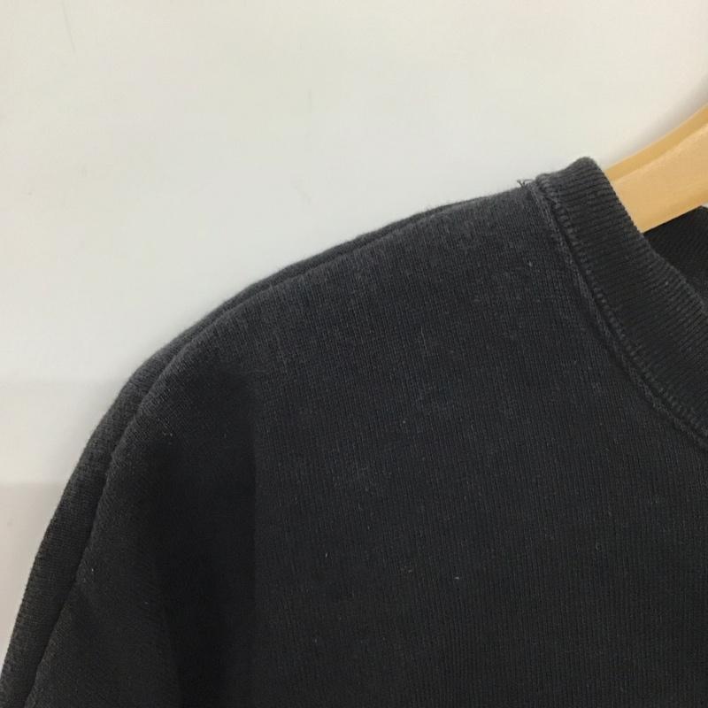 フリークスストア FREAK S STORE トレーナー 長袖 長袖スウェット クルーネックカットソー トレーナー S 無地 黒 / ブラック /  メンズ USED 古着 中古 10139552