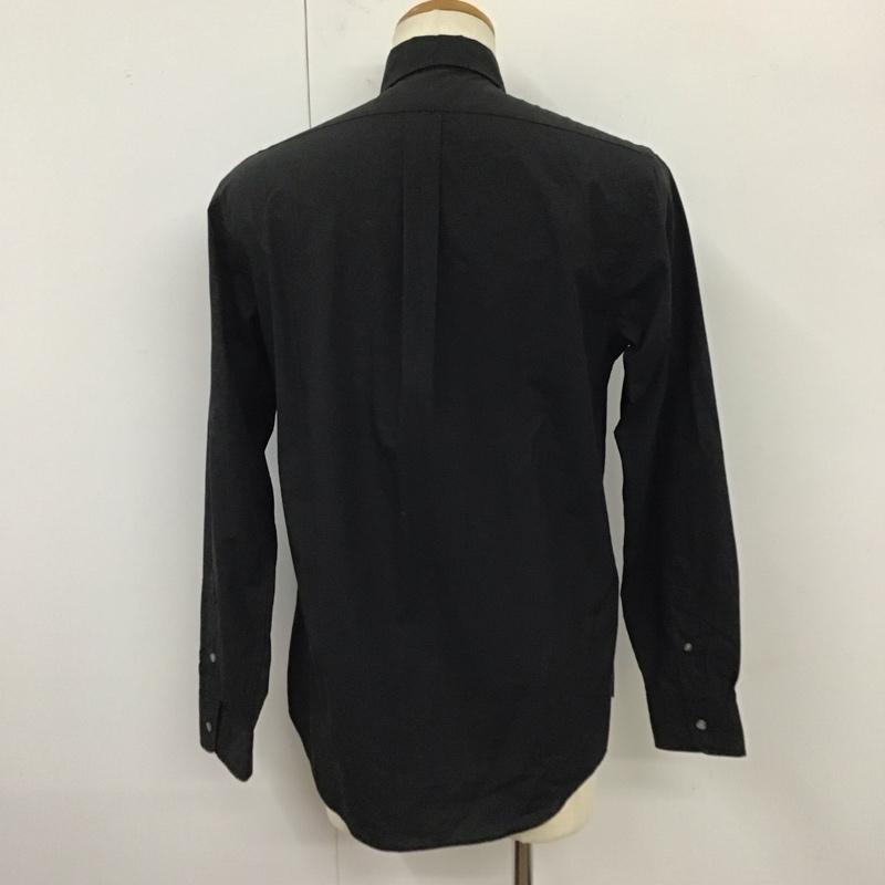 ラルフローレン RALPHLAUREN シャツ、ブラウス 長袖 ボタンダウン S ワンポイント 黒 / ブラック /  メンズ USED 古着 中古 10119821