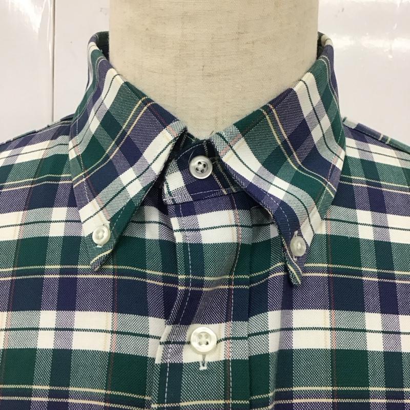 エルエルビーン L.L.Bean シャツ、ブラウス 長袖 長袖シャツ カラーシャツ ポケットシャツ 長袖カットソー チェックシャツ 80s アメリカ製 チェック マルチカラー / マルチカラー /  メンズ USED 古着 中古 10119904