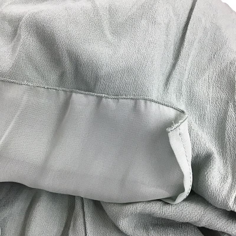 ザラ ZARA ワンピース ロングスカート 5149 031 512 サイドスリット ノースリーブ XS 無地 薄緑 / ライトグリーン /  レディース USED 古着 中古 10122549