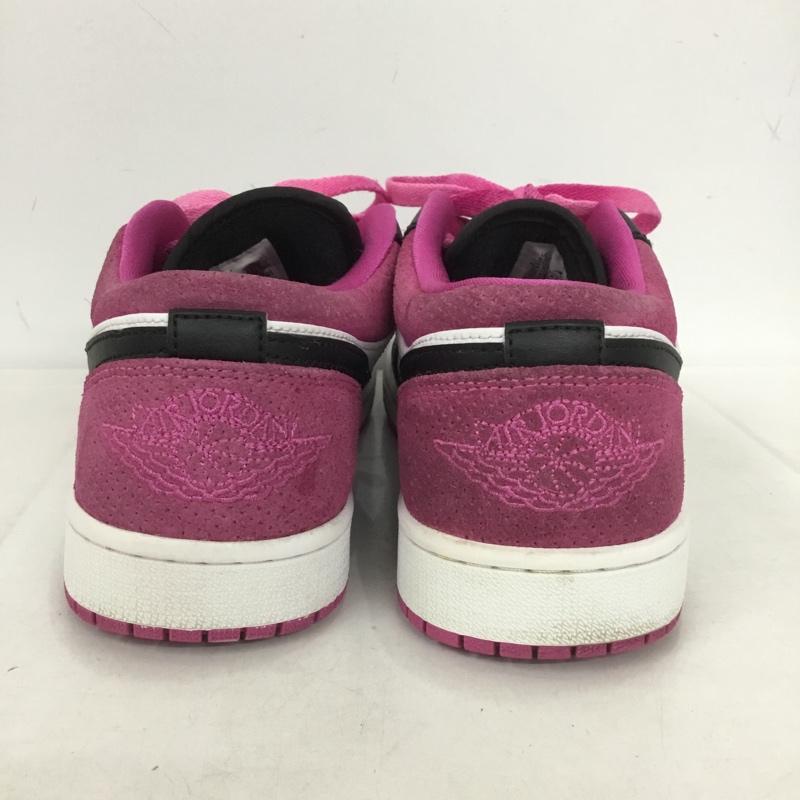 ナイキ NIKE スニーカー スニーカー CK3022-005 AIR JORDAN 1 LOW SE 27.5cm 27.5cm ロゴ、文字 白 / ホワイト / X 黒 / ブラック / X 桃 / ピンク /  メンズ USED 古着 中古 10137869