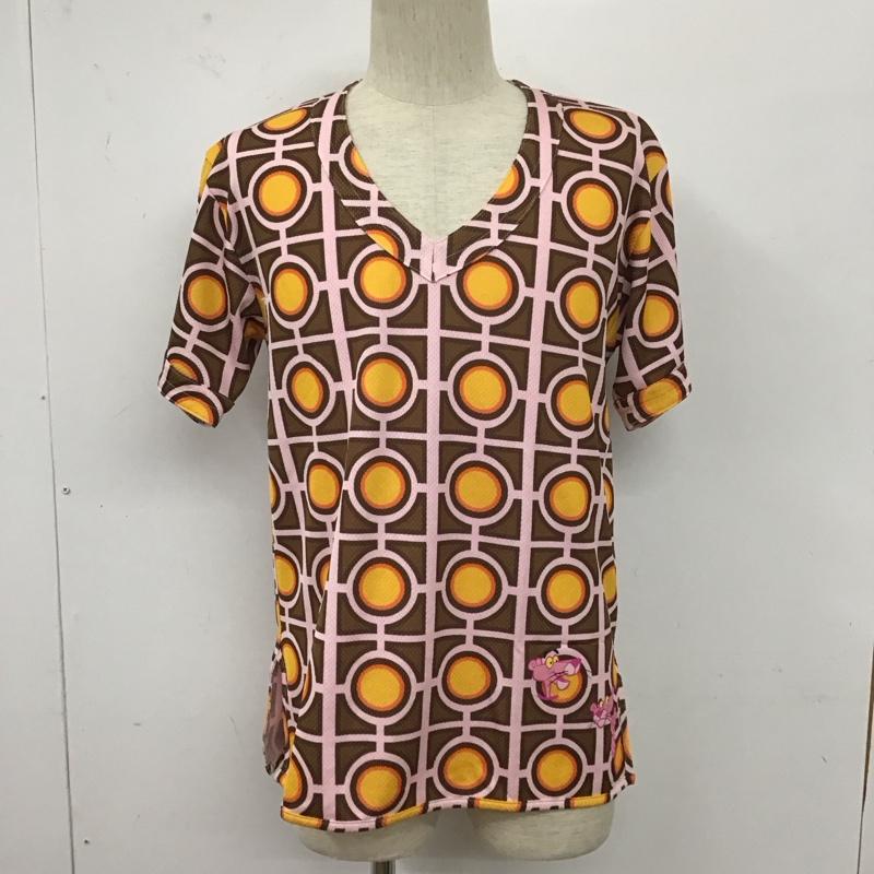 コムデギャルソンオムプリュス COMME des GARCONS HOME PLUS Tシャツ 半袖 半袖カットソー Vネック プリントカットソー L プリント マルチカラー / マルチカラー /  メンズ USED 古着 中古 10127751