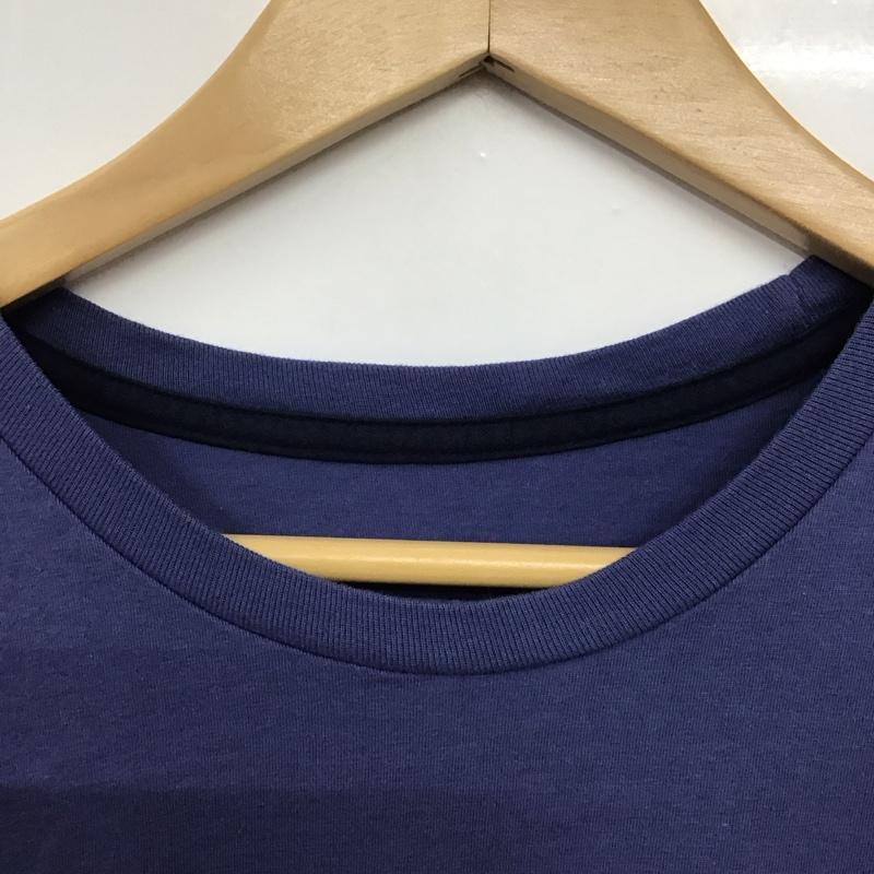パタゴニア patagonia Tシャツ 半袖 XL ロゴ、文字 X プリント 紺 / ネイビー /  メンズ USED 古着 中古 10143302