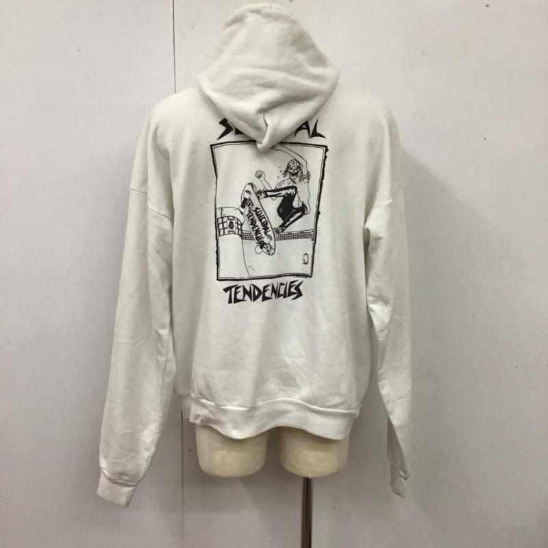 古着 USED パーカー 長袖 90s usa suicidaltendenies 長袖パーカー スウェット XL ロゴ、文字 白 / ホワイト /  メンズ USED 古着 中古 10119134