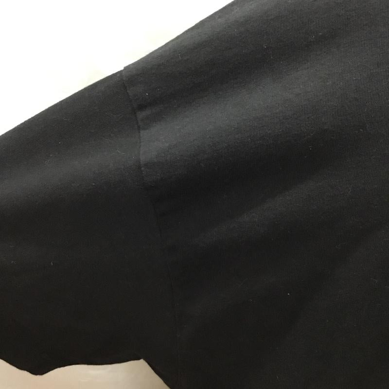 エッセンシャルズ ESSENTIALS カットソー 半袖 半袖カットソー プリントTシャツ タートルネックカットソー M ロゴ、文字 黒 / ブラック /  メンズ USED 古着 中古 10120451