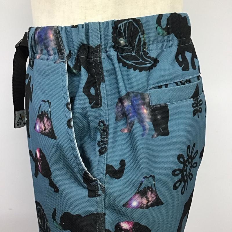 ゴースローキャラバン go slow caravan パンツ ショートパンツ ハーフパンツ ショートパンツ カジュアルパンツ 3 プリント マルチカラー / マルチカラー /  メンズ USED 古着 中古 10115353