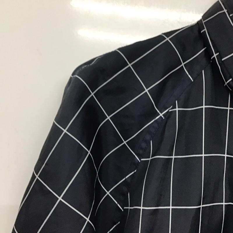 シュプリーム Supreme ジャケット、上着 ジャンパー、ブルゾン 15AW Windbreakerwarmupjacket ナイロンジャケット ジップアップジャケット S チェック 紺 / ネイビー /  メンズ USED 古着 中古 10140988