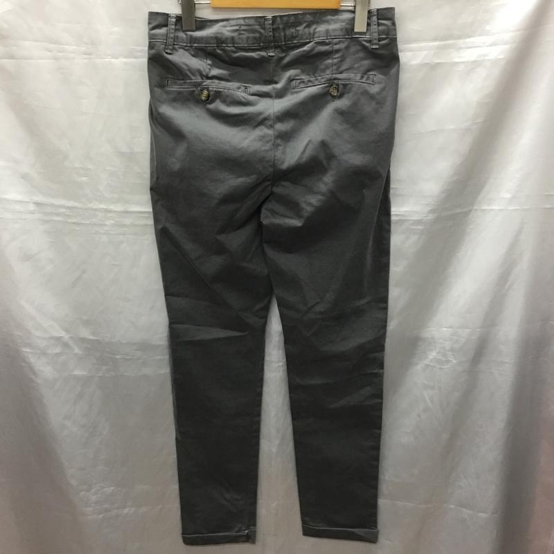 古着 USED パンツ チノパン チノパン カジュアルパンツ ワイドパンツ ストレートパンツ 46 無地 灰 / グレー /  メンズ USED 古着 中古 10119408