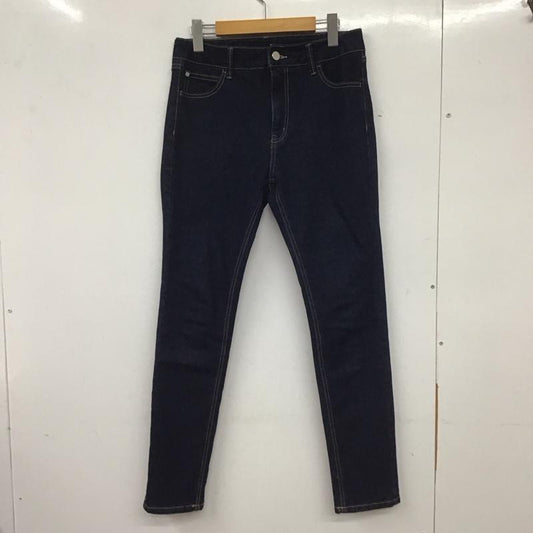 オペークドットクリップ OPAQUE.CLIP パンツ デニム、ジーンズ L 無地 インディゴ / インディゴ /  レディース USED 古着 中古 10140247