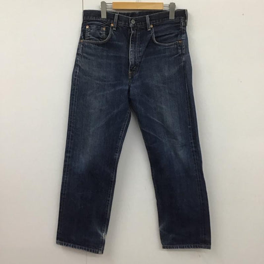 リーバイストラウスアンドコー Levi Strauss & co. パンツ デニム、ジーンズ デニムパンツ ワーカージーンズ カジュアルパンツ ストレートパンツ ワイドパンツ 33インチ 無地 インディゴ / インディゴ /  メンズ USED 古着 中古 10107755