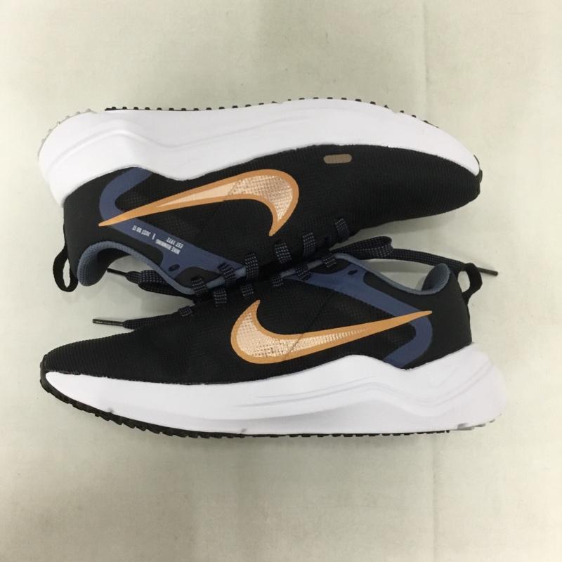 ナイキ NIKE スニーカー スニーカー DD9294-010 ダウンシフター 12 W DOWN SHITER 12 ランニングシューズ 22cm 22.0cm ロゴ、文字 黒 / ブラック / X 白 / ホワイト / X 紺 / ネイビー /  レディース USED 古着 中古 10134760