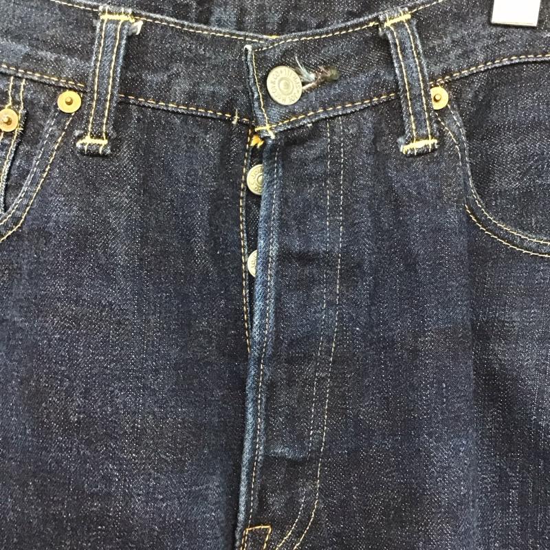ジョーマッコイ JOE McCOY パンツ デニム、ジーンズ デニムパンツ ワイドパンツ カジュアルパンツ 34インチ 無地 インディゴ / インディゴ /  メンズ USED 古着 中古 10137501