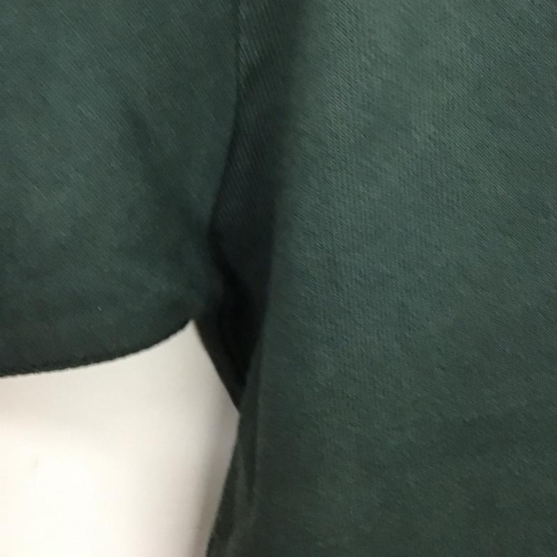 ラッセルアスレティック Russell Athletic Tシャツ 半袖 半袖カットソー プリントTシャツ クルーネックカットソー L ロゴ、文字 緑 / グリーン /  メンズ USED 古着 中古 10140524