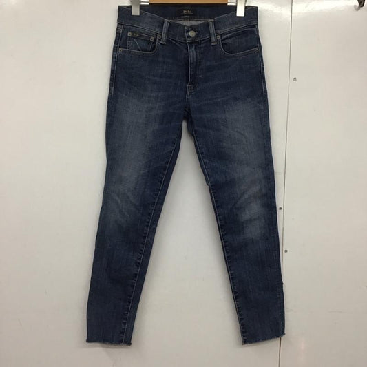 ラルフローレン RALPHLAUREN パンツ デニム、ジーンズ 26インチ 無地 青 / ブルー /  レディース USED 古着 中古 10144011