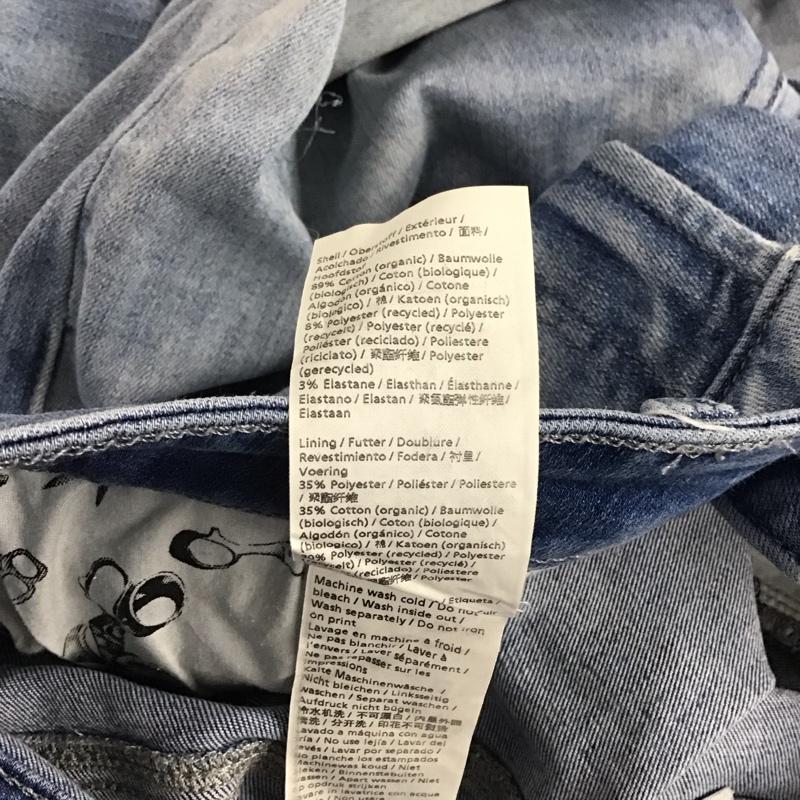 デンハム DENHAM パンツ デニム、ジーンズ 無地 水色 / ライトブルー /  レディース USED 古着 中古 10142781