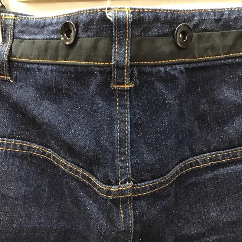 ハレ HARE パンツ デニム、ジーンズ デニムパンツ サルエルパンツ ワイドパンツ L 無地 インディゴ / インディゴ /  メンズ USED 古着 中古 10118422