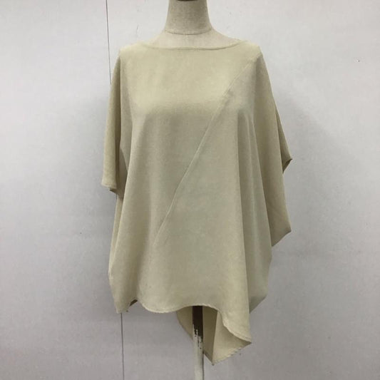 ローフ loaf カットソー 半袖 半袖カットソー 無地Tシャツ クルーネックカットソー 無地 ベージュ / ベージュ /  レディース USED 古着 中古 10113254