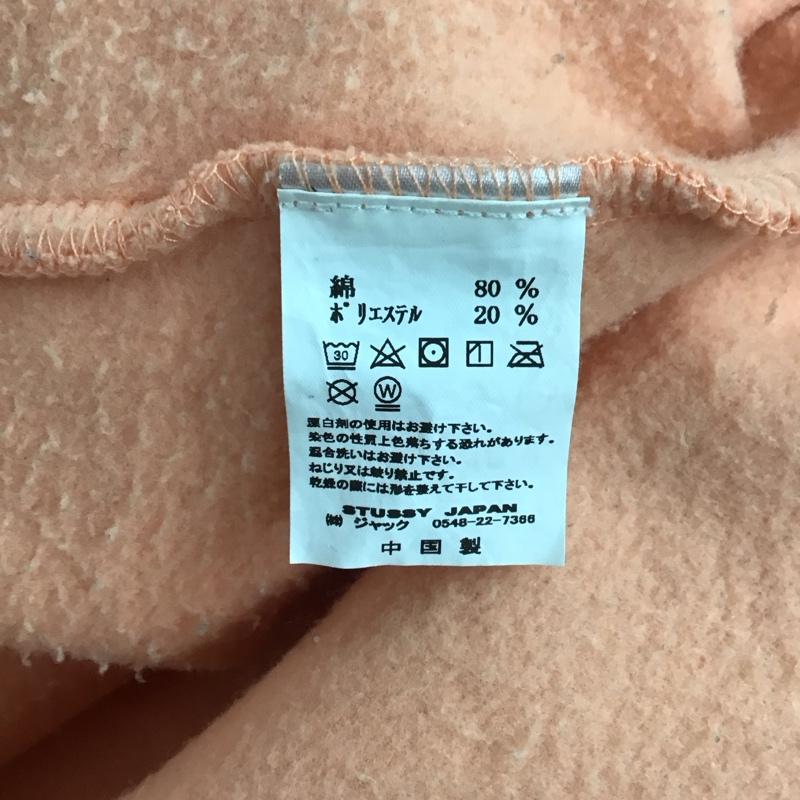 ステューシー STUSSY パーカー 長袖 長袖パーカー プルオーバーパーカー スウェット XL ロゴ、文字 橙 / オレンジ /  メンズ USED 古着 中古 10147268
