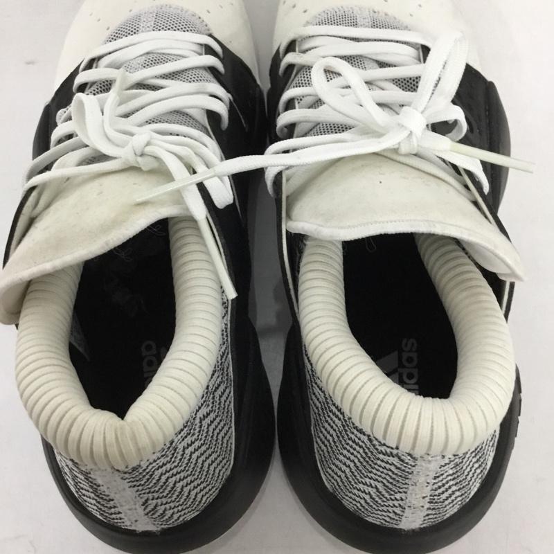 アディダス adidas スニーカー スニーカー G27753 PRO VISION 26.5cm 26.5cm ロゴ、文字 白 / ホワイト / X 黒 / ブラック /  メンズ USED 古着 中古 10131645