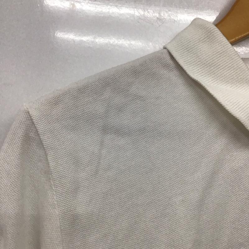ポロバイラルフローレン Polo by RALPH LAUREN ポロシャツ 長袖 長袖ポロシャツ 長袖カットソー カラーシャツ XL ロゴ、文字 白 / ホワイト /  メンズ USED 古着 中古 10141473