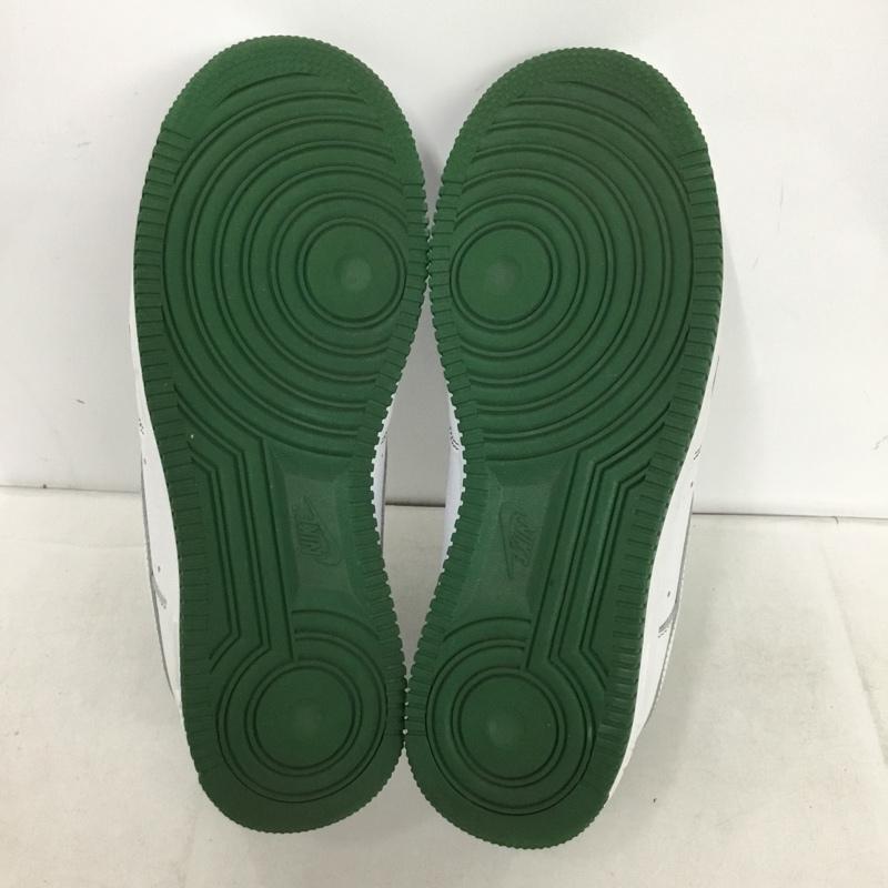 ナイキ NIKE スニーカー スニーカー IB6543-102 W AIR FORCE 1 07 MINI JEWEL 26cm 26.0cm ロゴ、文字 白 / ホワイト / X 緑 / グリーン /  メンズ USED 古着 中古 10148405