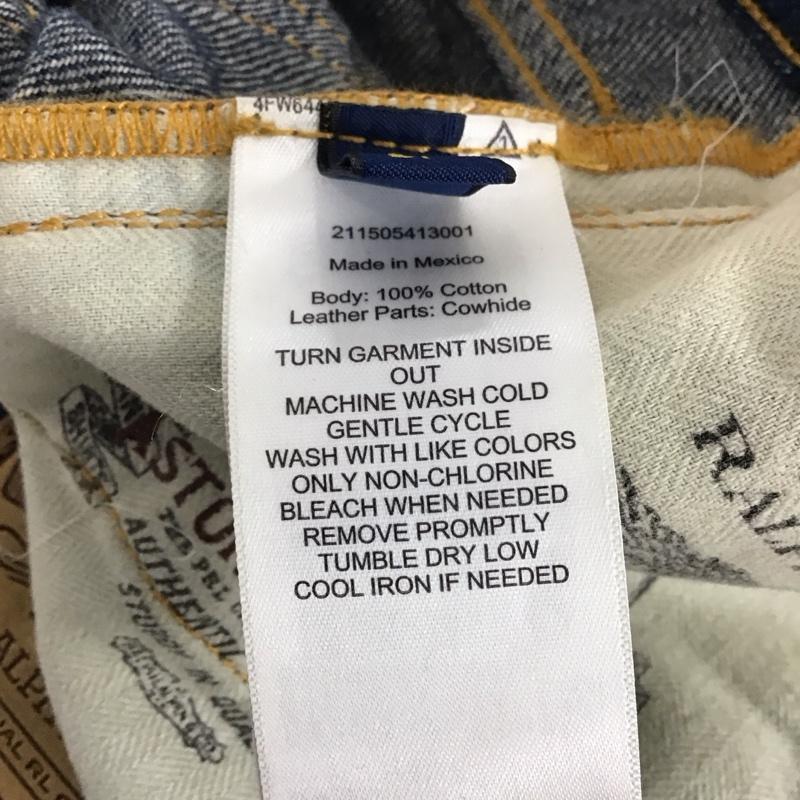 ポロラルフローレン POLO RALPH LAUREN パンツ デニム、ジーンズ デニムパンツ スリムパンツ カジュアルパンツ ストレッチパンツ 26インチ ダメージ加工 インディゴ / インディゴ /  レディース USED 古着 中古 10134109