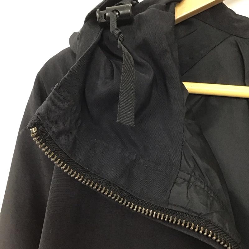 古着 USED ジャケット、上着 ジャンパー、ブルゾン ジップアップジャケット パーカージャケット アウター L 無地 黒 / ブラック /  メンズ USED 古着 中古 10148092