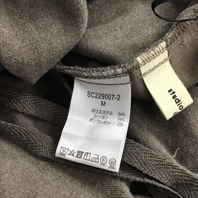 スタディオクリップ studio CLIP パンツ スラックス M 無地 茶 / ブラウン /  レディース USED 古着 中古 10146301