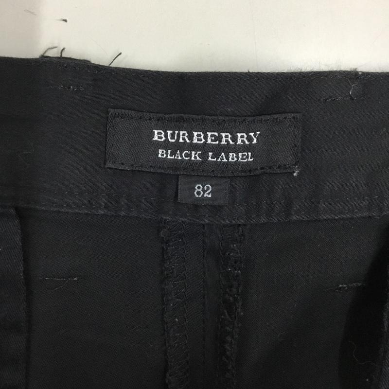 バーバリーブラックレーベル BURBERRY BLACK LABEL パンツ デニム、ジーンズ スリムパンツ カジュアルパンツ ストレートパンツ ストレッチパンツ 無地 黒 / ブラック /  メンズ USED 古着 中古 10116589