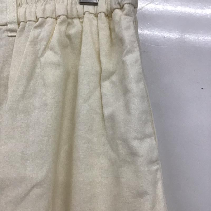 ニコアンド niko and... ボトムス ボトムス L 無地 白 / ホワイト /  レディース USED 古着 中古 10129570