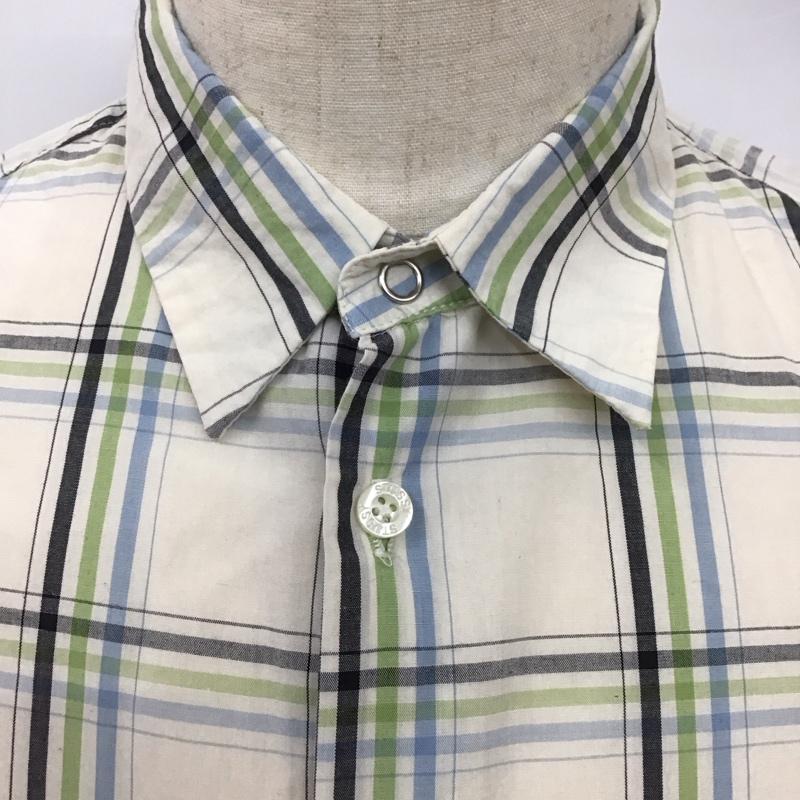 ステューシー STUSSY シャツ、ブラウス 半袖 コットン 胸ポケット M チェック マルチカラー / マルチカラー /  メンズ USED 古着 中古 10113918