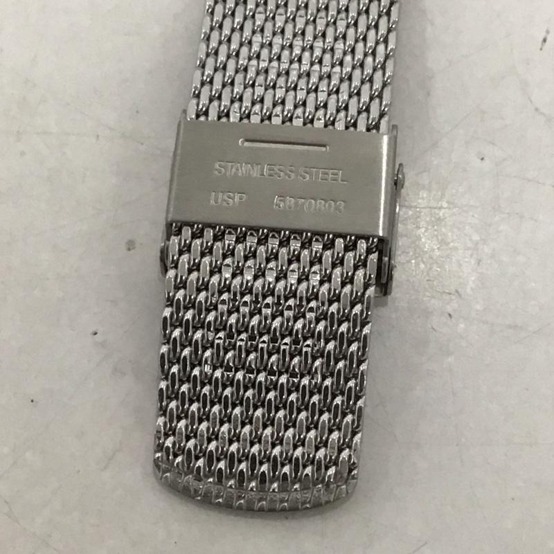 スカーゲン SKAGEN 腕時計 アナログ（クォーツ式） SKW6164 箱有 ロゴ、文字 銀 / シルバー / X 紺 / ネイビー /  メンズ USED 古着 中古 10134344
