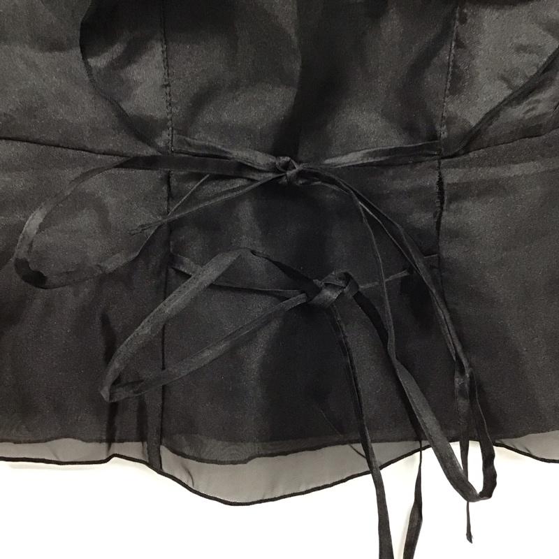 ルアナ LUANA シャツ、ブラウス 半袖 ノースリーブシャツ ノーカラーシャツ FREE 無地 黒 / ブラック /  レディース USED 古着 中古 10149385