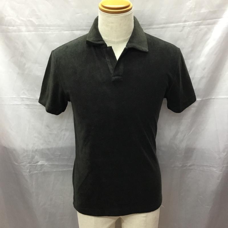 エーケーエム AKM ポロシャツ 半袖 半袖カットソー ポロシャツ カラーシャツ カジュアルシャツ S 無地 カーキ / カーキ /  メンズ USED 古着 中古 10111930