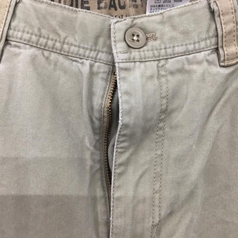エディーバウアー Eddie Bauer パンツ ワークパンツ、ペインターパンツ ワークパンツ ワイドパンツ カジュアルパンツ カーゴパンツ 35インチ 無地 ベージュ / ベージュ /  メンズ USED 古着 中古 10141019