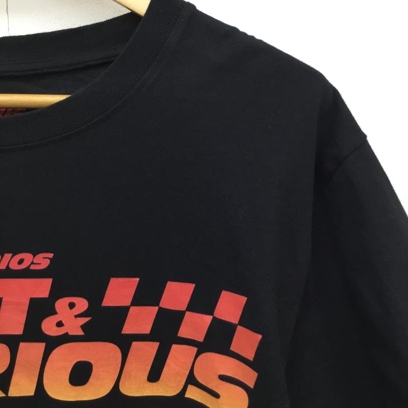 ＵＳＥＤ古着 USED/古着 Tシャツ 半袖 9244/557/800 ワイルドスピード デザイン Tシャツ 黒 XL プリント 黒 / ブラック /  メンズ USED 古着 中古 10148321