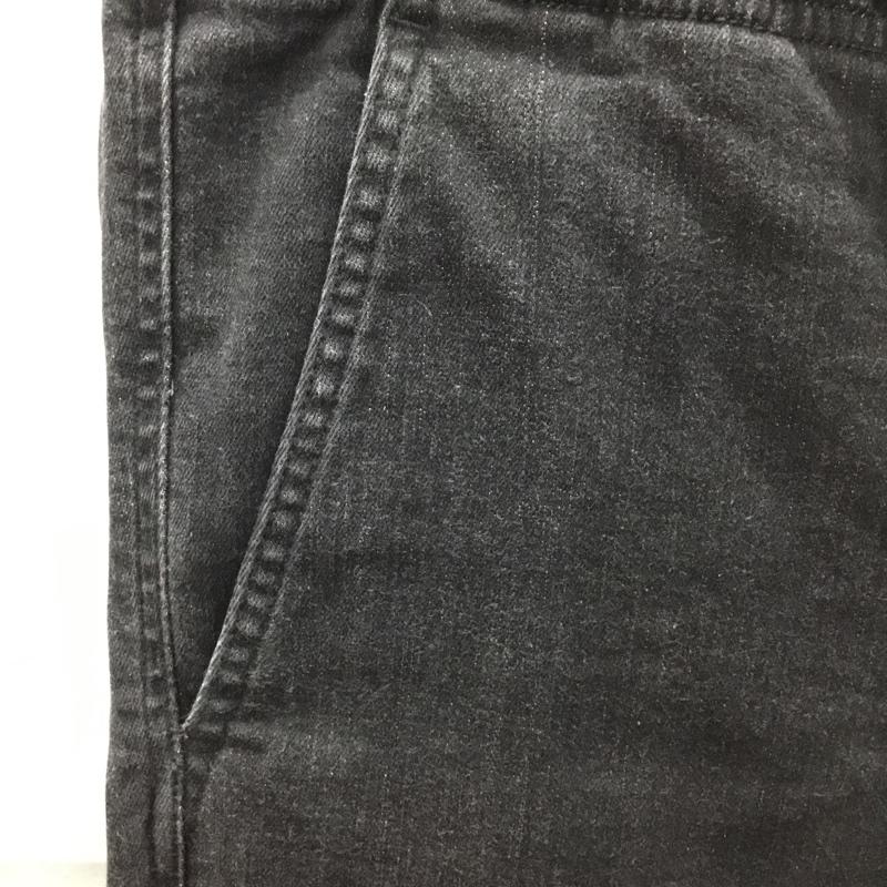 グラミチ GRAMICCI パンツ デニム、ジーンズ gmp-19f1190 デニムパンツ ストレッチパンツ カジュアルパンツ ナノユニバース S 無地 黒 / ブラック /  メンズ USED 古着 中古 10121114