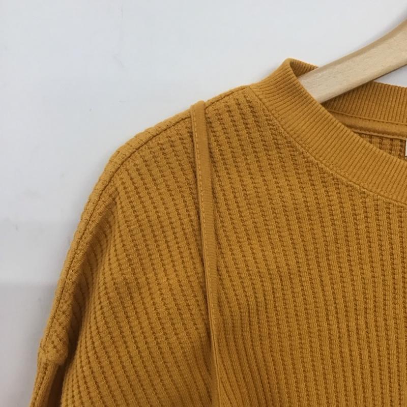 フリークスストア FREAK S STORE セットアップ セットアップ セットアップ キャミソール 長袖カットソー 2点セット FREE 無地 橙 / オレンジ /  レディース USED 古着 中古 10147195