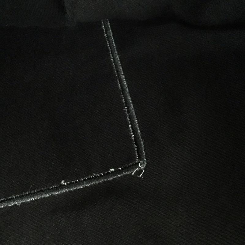 アグッドバッドインフルエンス A GOOD BAD INFLUENCE パーカー 長袖 ジップアップパーカー 長袖パーカー カジュアルジャケット XL ロゴ、文字 黒 / ブラック /  メンズ USED 古着 中古 10149161