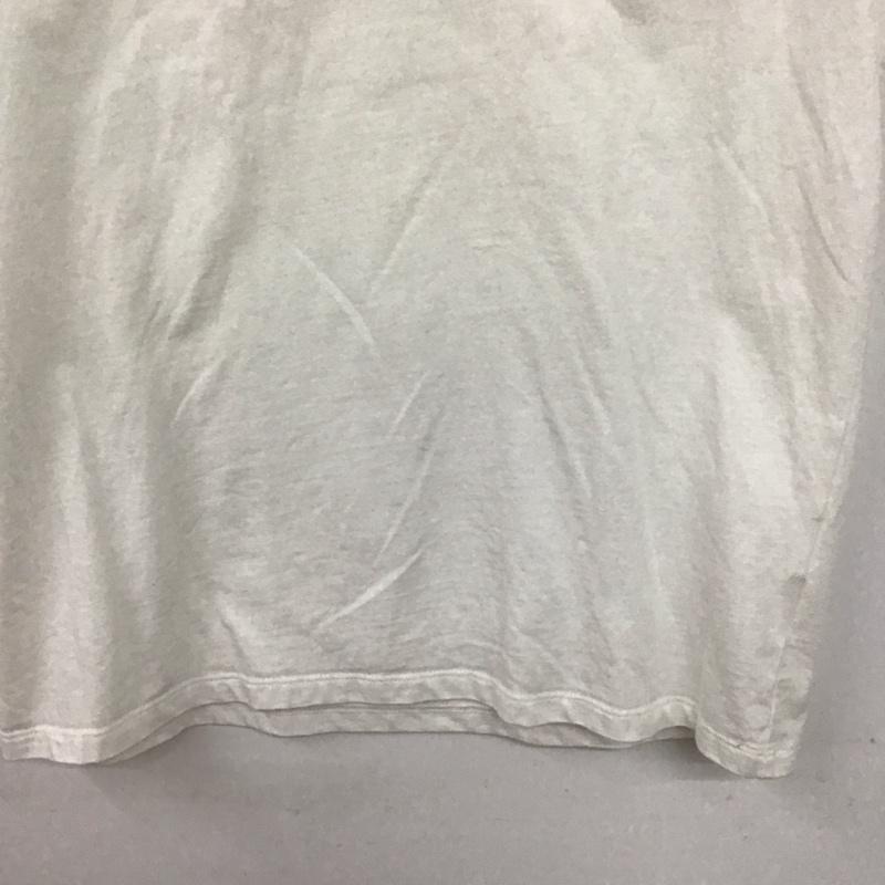 トミーヒルフィガー TOMMY HILFIGER Tシャツ 半袖 半袖カットソー プリントTシャツ クルーネックカットソー S プリント 白 / ホワイト /  メンズ USED 古着 中古 10135875