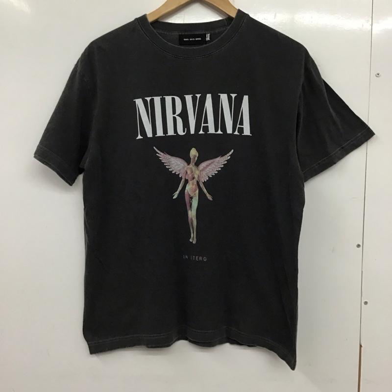 グッドロックスピード GOOD ROCK SPEED Tシャツ 半袖 半袖カットソー プリントTシャツ クルーネックカットソー FREE プリント 黒 / ブラック /  メンズ USED 古着 中古 10135496
