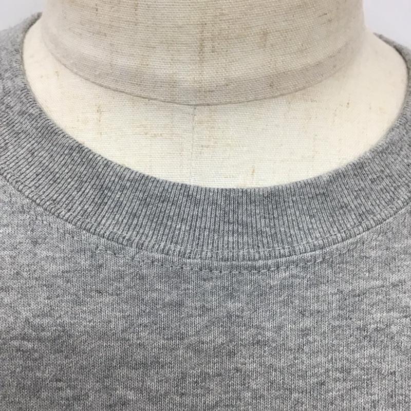 チャムス CHUMS Tシャツ 半袖 ch01-1835 ブービーロゴTシャツ 半袖カットソー クルーネックカットソー XL ロゴ、文字 灰 / グレー /  メンズ USED 古着 中古 10112504