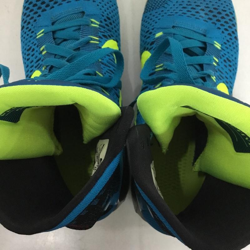 ナイキ NIKE スニーカー スニーカー 630847-400 KOBE 9 ELITE ハイカット 28cm 28.0cm ロゴ、文字 青 / ブルー / X 黒 / ブラック / X 黄 / イエロー /  メンズ USED 古着 中古 10142178