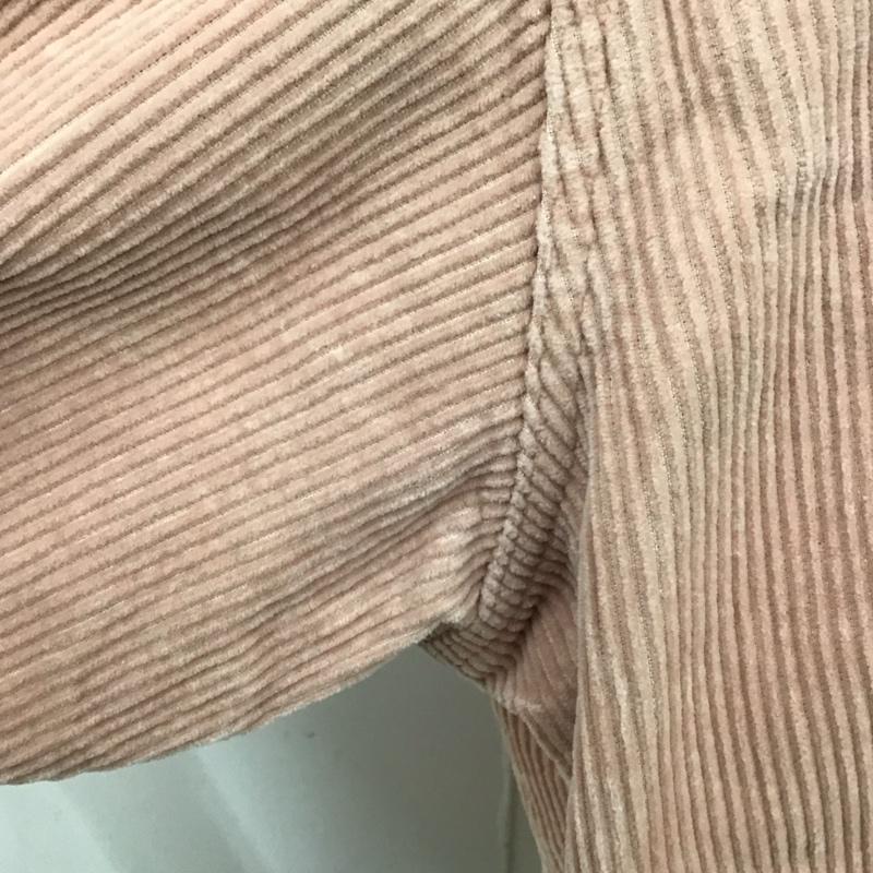 ザラ ZARA ジャケット、上着 ジャケット、ブレザー 8372 721 620 コーデュロイジャケット L 無地 桃 / ピンク /  レディース USED 古着 中古 10120351