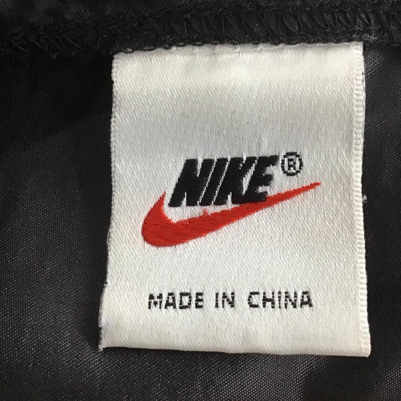 ナイキ NIKE ジャケット、上着 ジャンパー、ブルゾン プルオーバージャケットパーカー アウター ナイロンジャケット L ロゴ、文字 黒 / ブラック /  メンズ USED 古着 中古 10142873